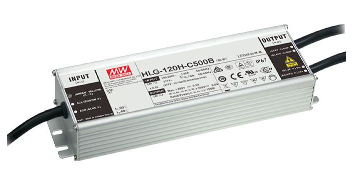 Купить HLG-120H-24B Mean Well оптом в Москве