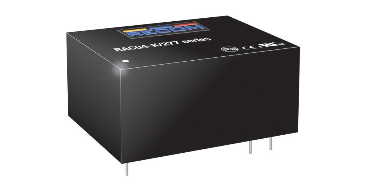 Купить RAC04-12SK/277 RECOM оптом в Москве