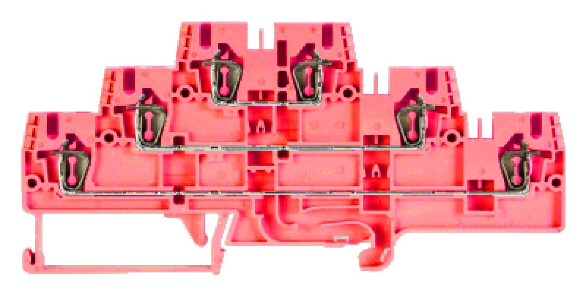 Купить Этажная клемма WKFN 2,5 E3/35 Red Wieland Electric оптом в Москве
