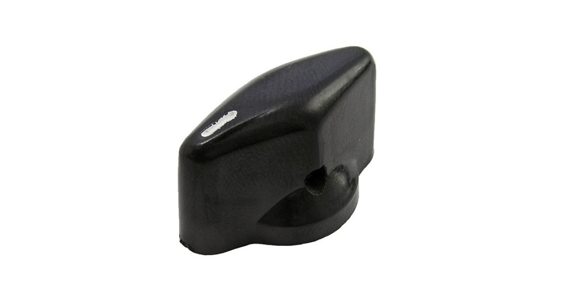 Купить Ручка K9-1 чёрная, d=6.35 мм, с винтом RUICHI оптом в Москве