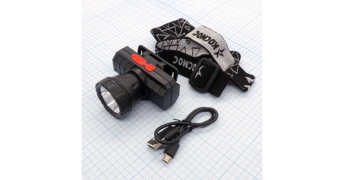 Купить Фонарь аккум.налобный Космос KocAcHead3W . оптом в Москве