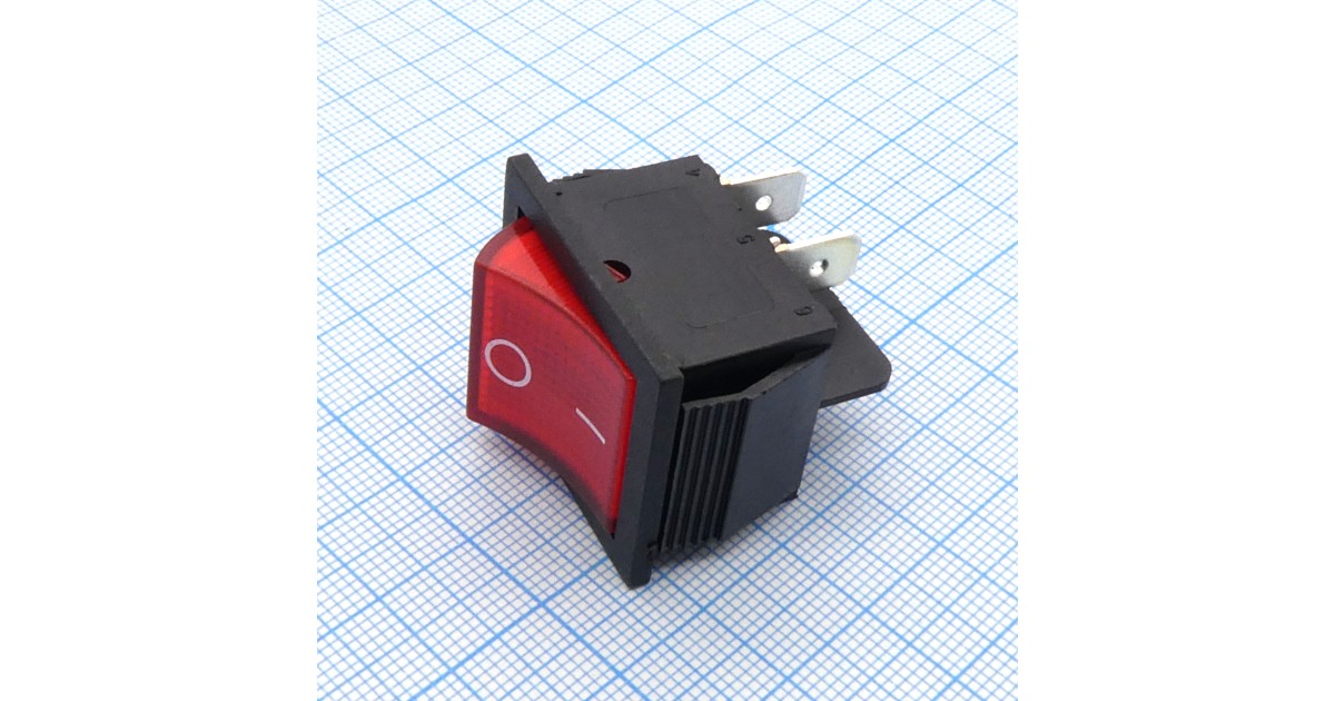 Купить DS SC-767 OFF-ON красн 20А . оптом в Москве