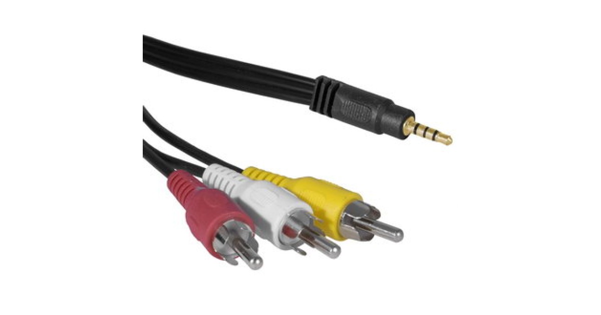 Купить STEREO 3,5 MM - 3 RCA B 3M RUICHI оптом в Москве