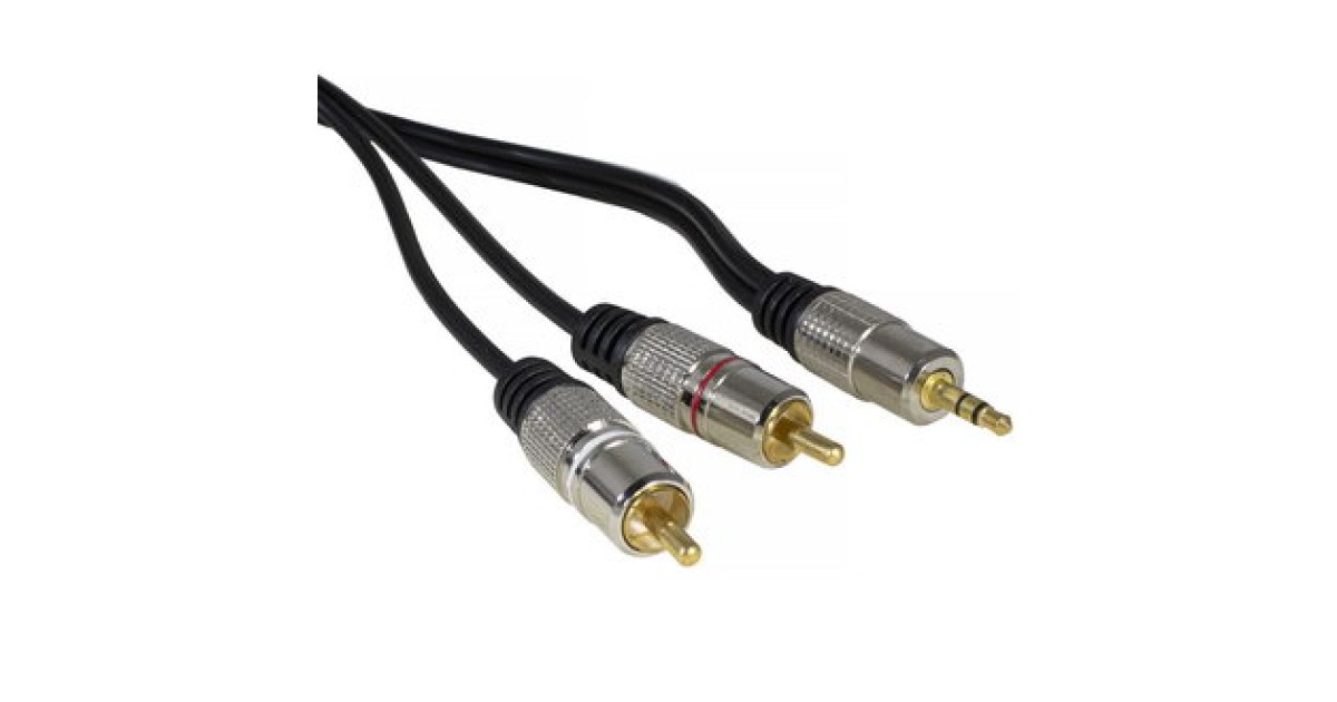 Купить STEREO 3,5 MM - 2 RCA GM 1.5M RUICHI оптом в Москве