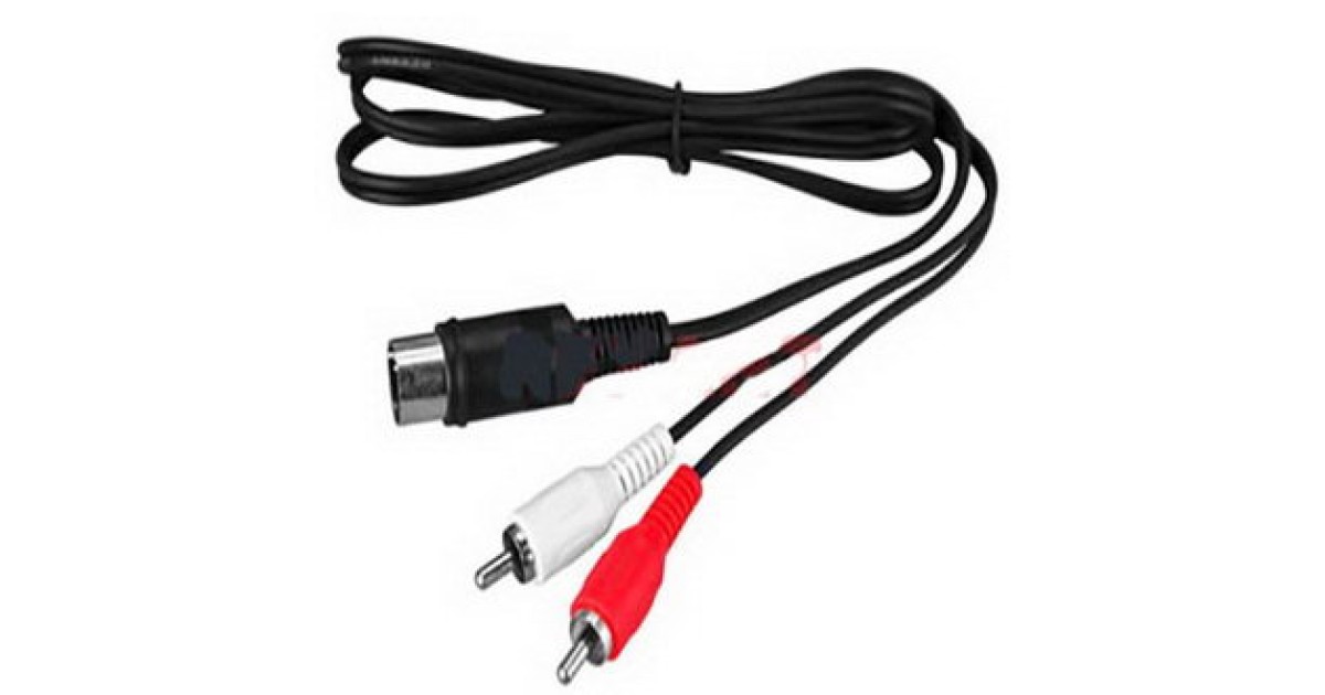 Купить DIN 5 PIN - 2 RCA B1,5 M RUICHI оптом в Москве