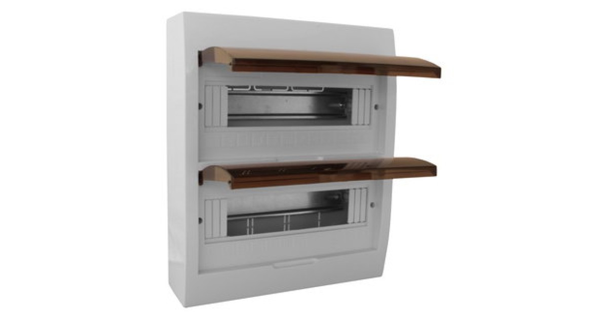 Купить ЩРН-П-24 НАВЕСНОЙ, ПРОЗРАЧНЫЙ, IP40 RUICHI оптом в Москве