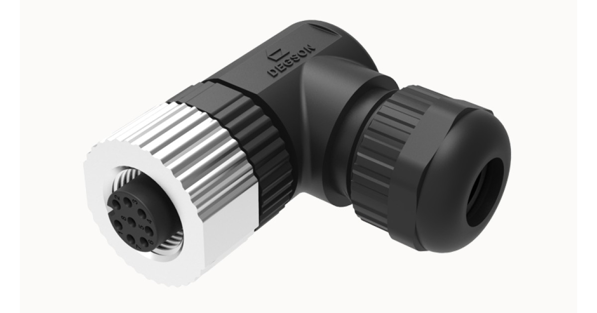 Купить Розеточный разъем PB-M12D-04P-FF-SR7001 Degson оптом в Москве