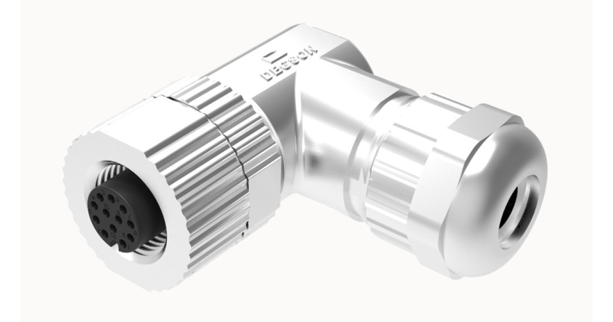 Купить Розеточный разъем PBSH-M12D-04P-FF-SR7001 Degson оптом в Москве