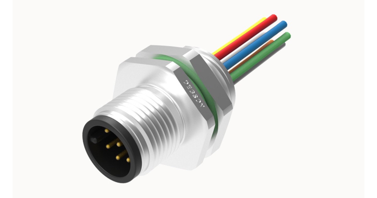 Купить Вилочный разъем SD-M12A-04P-MM-SH8A50 Degson оптом в Москве