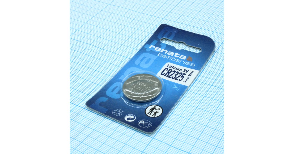 Купить CR2325 BL1 RENATA оптом в Москве