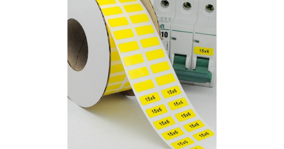 Купить Маркировка прямоугольная NPP-15х06 Y Элегир Маркинг оптом в Москве