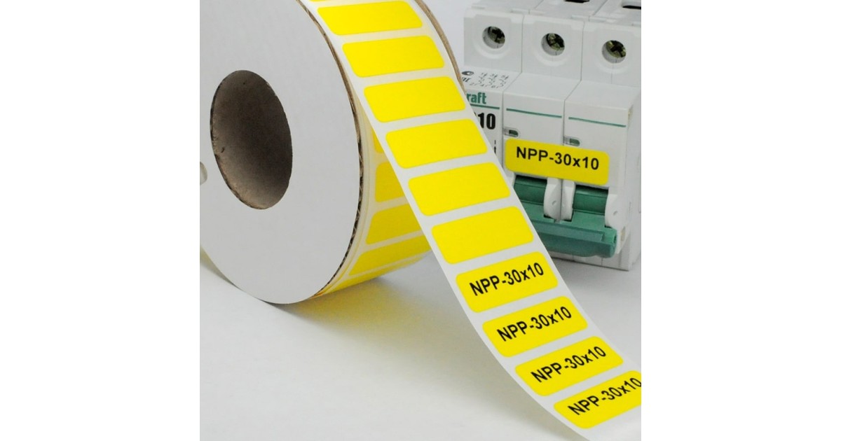 Купить Маркировка прямоугольная NPP-30х10 Y Элегир Маркинг оптом в Москве