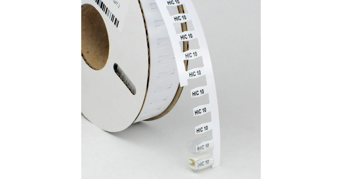 Купить Маркер для контейнеров HIC-10x4,6-W Элегир Маркинг оптом в Москве