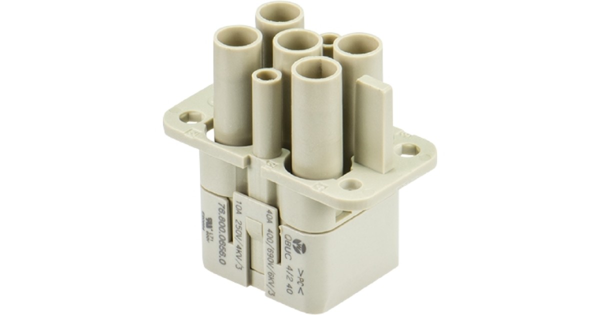 Купить Розеточная контактная вставка 76.800.0856.0 Wieland Electric оптом в Москве