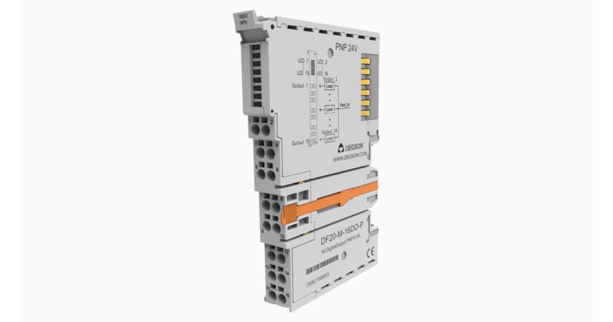 Купить Модуль ввода цифр. DF20-M-16DO-P Degson оптом в Москве