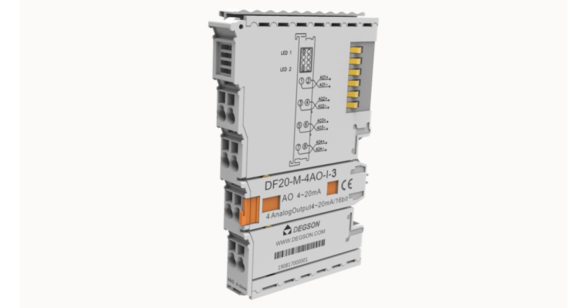 Купить Модуль вывода аналог. DF20-M-4AO-I-3 Degson оптом в Москве