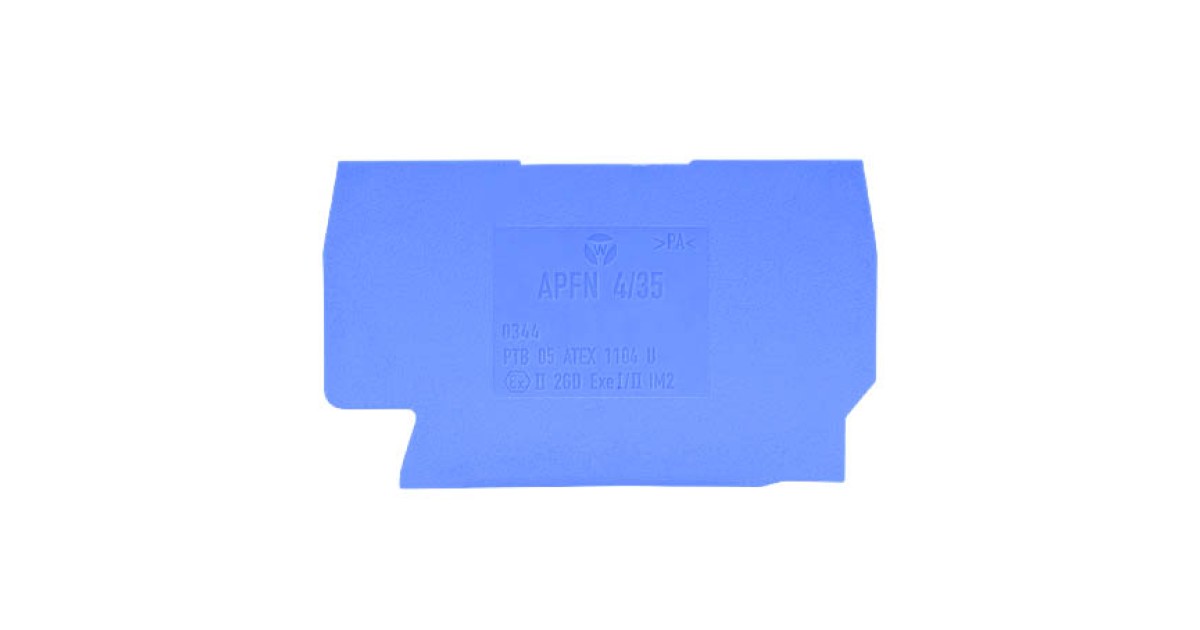 Купить Крышка боковая APFN 6/35 BL Wieland Electric оптом в Москве