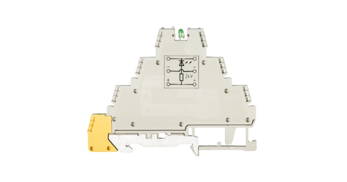 Купить Мультифункциональная клемма WK 2,5-3 D SL-NGN Wieland Electric оптом в Москве