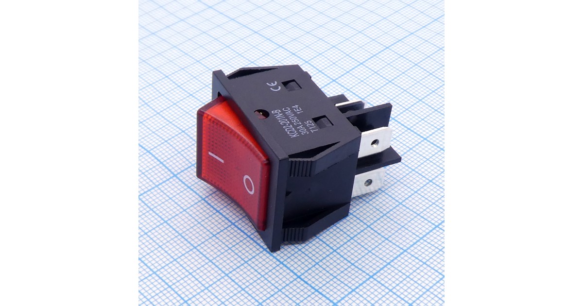 Купить DS KCD4-201N красный 30А . оптом в Москве