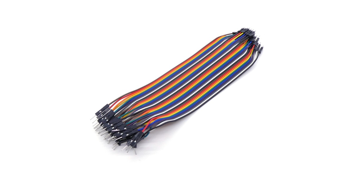 Купить Набор перемычек в шлейфе штекер-штекер . оптом в Москве