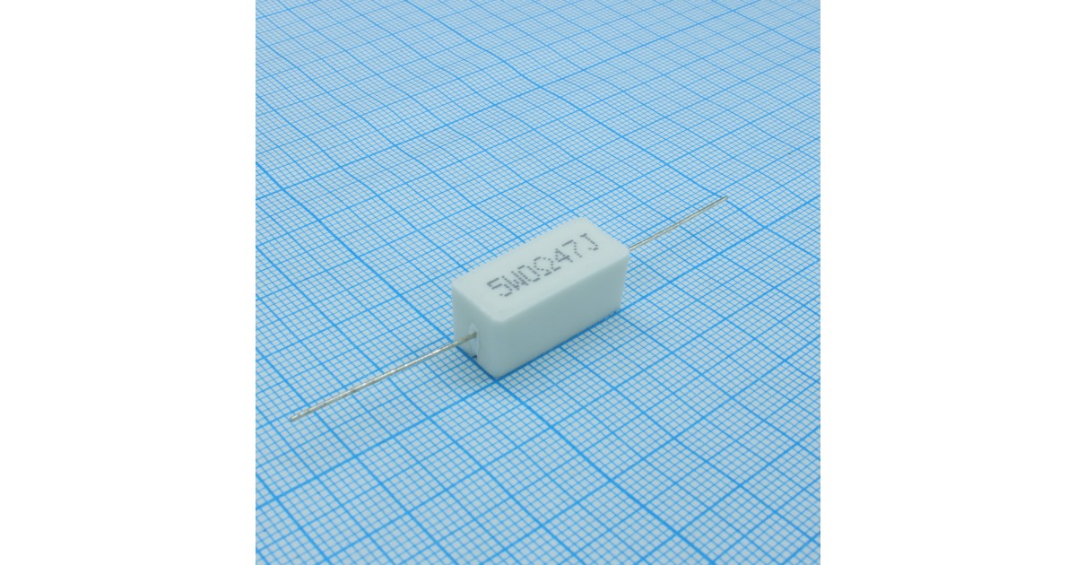 Купить RX27-1 0.47 ОМ 5W 5% / SQP5 XIN Hua оптом в Москве