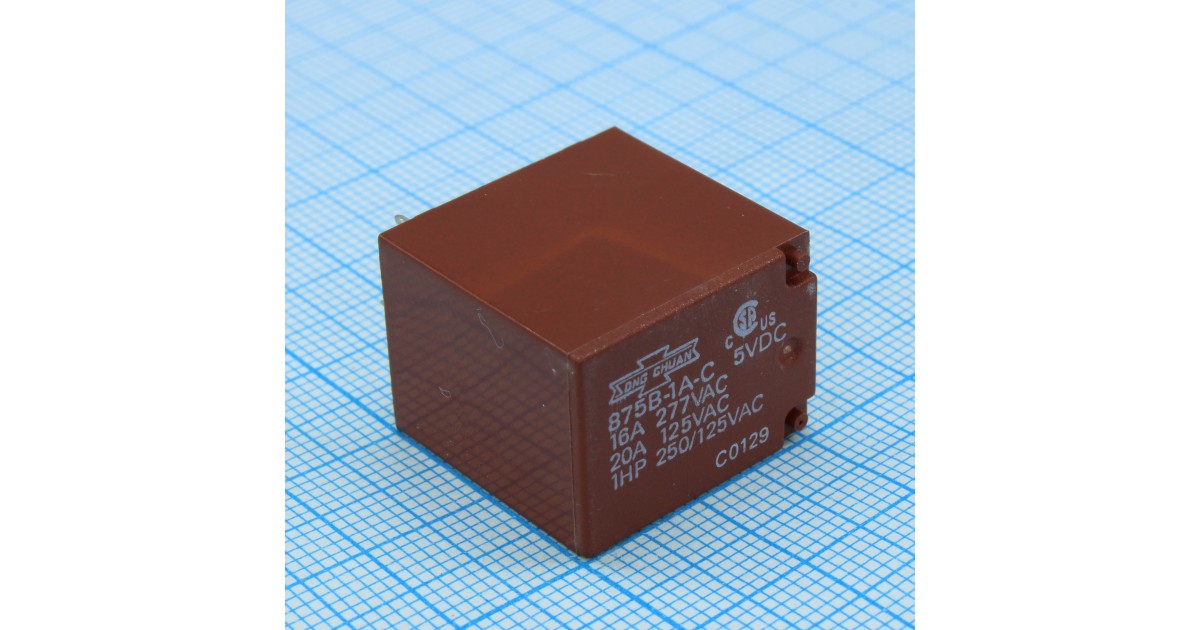 Купить 875B-1A-C 05VDC SongChuan оптом в Москве
