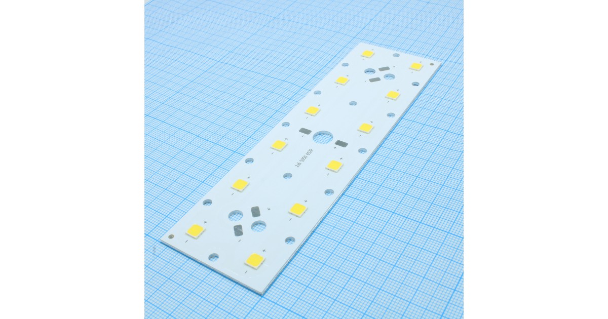 Купить Светодиодный модуль 2x6 5050 6S2P 5000K APEMIC оптом в Москве