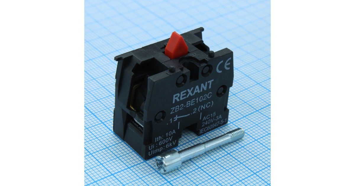 Купить XB-2 NC красный Rexant оптом в Москве