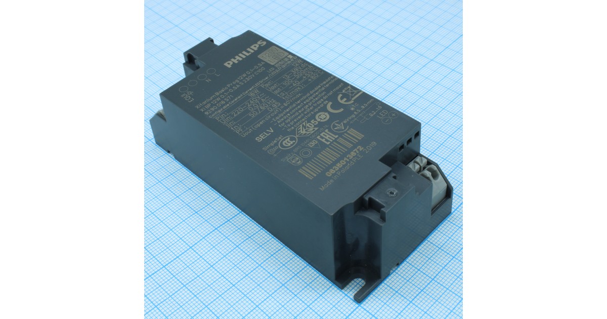 Купить XI BP 12W 0.1-0.5A S 230V C100 Philips Electronics оптом в Москве