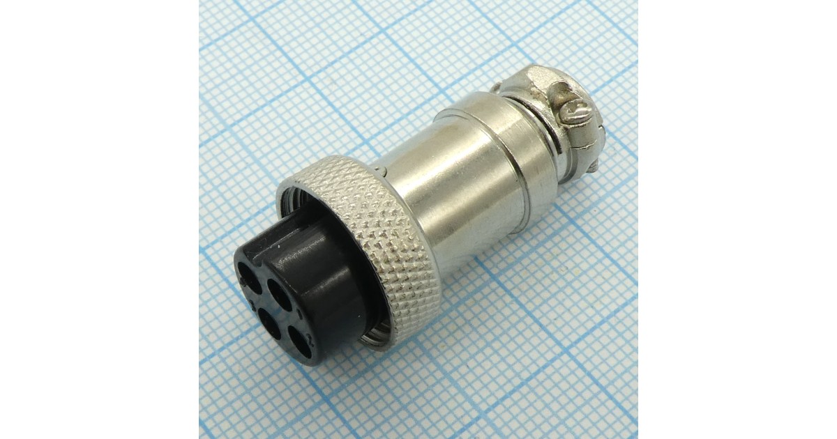 Купить Разъем PH-4FC розетка на кабель . оптом в Москве