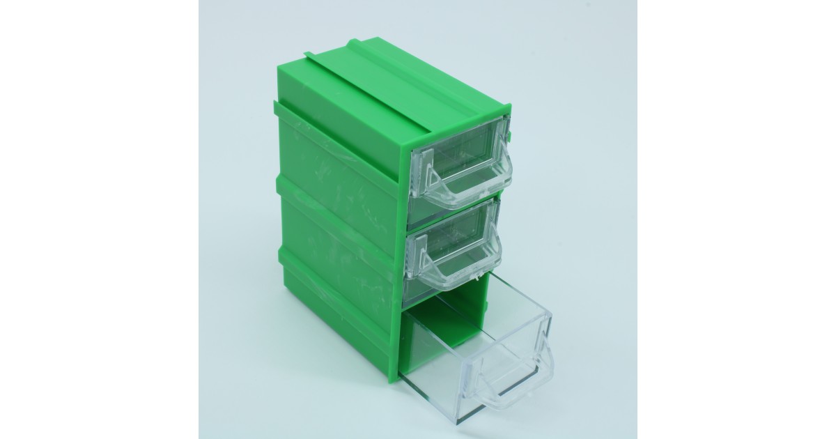 Купить Бокс для р/дет К- 4 прозрачные/зеленые МиГ оптом в Москве