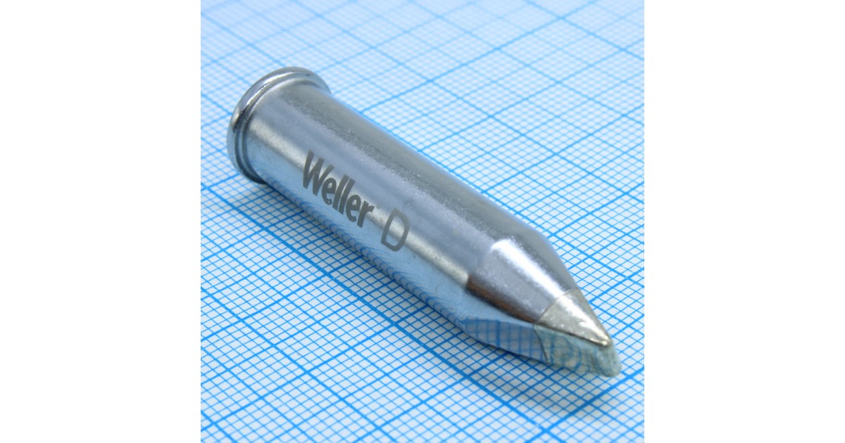 Купить XHT D soldering tip 5x1,2mm Chisel Weller оптом в Москве
