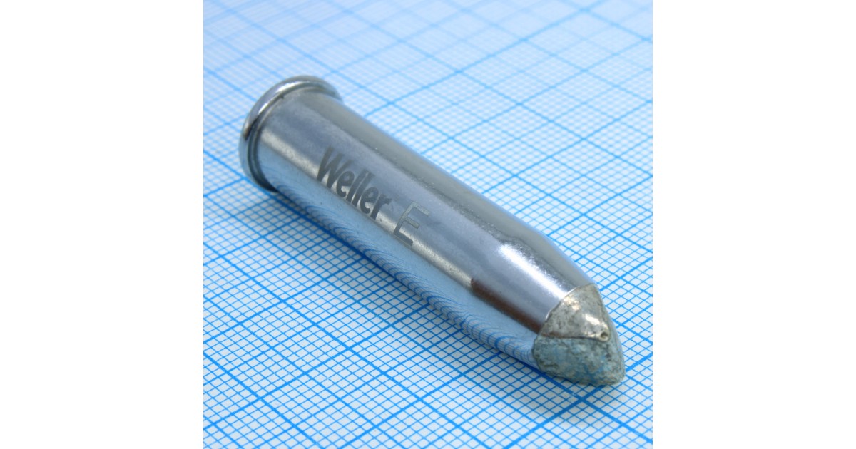 Купить XHT E soldering tip 7.6x1,5mm Chisel Weller оптом в Москве