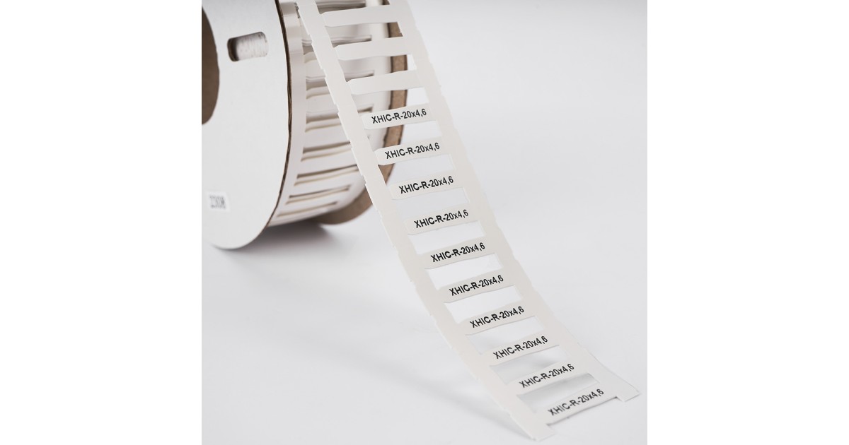 Купить Маркер для контейнеров XHIC-R-20-4,6x0,4-W Элегир Маркинг оптом в Москве