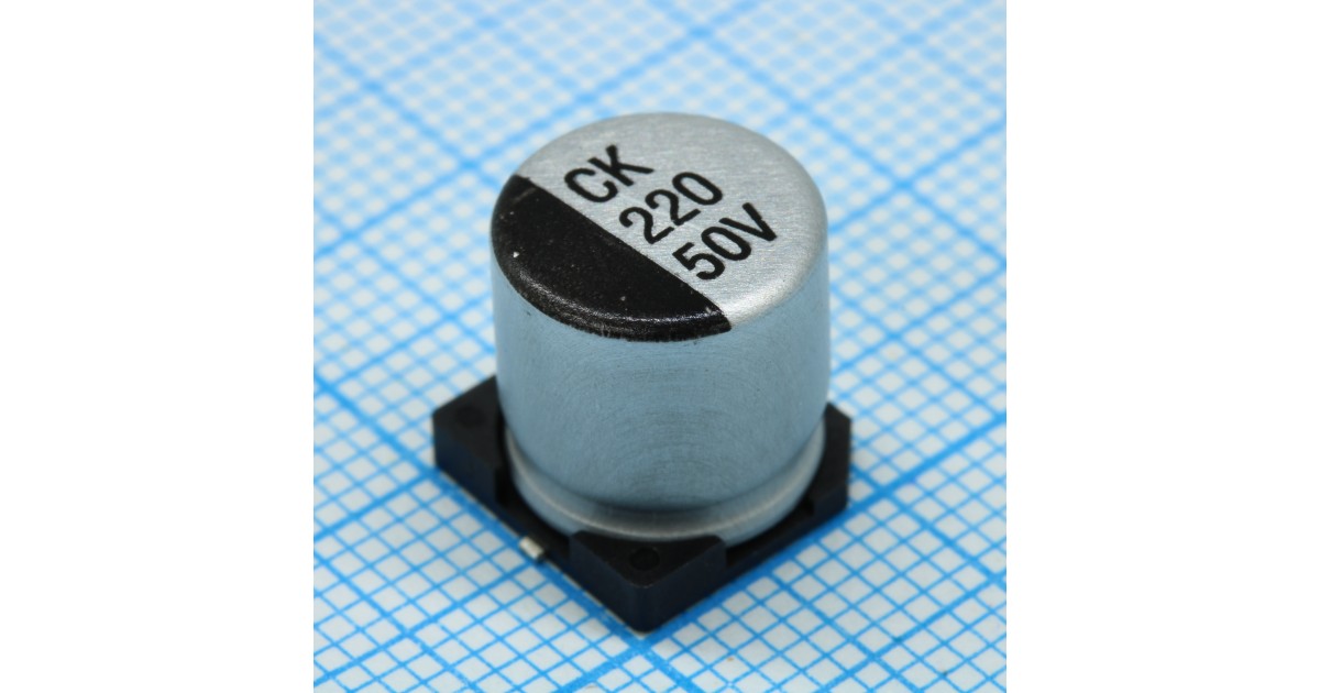 Купить JCK1H221M100105 JB Capacitors оптом в Москве