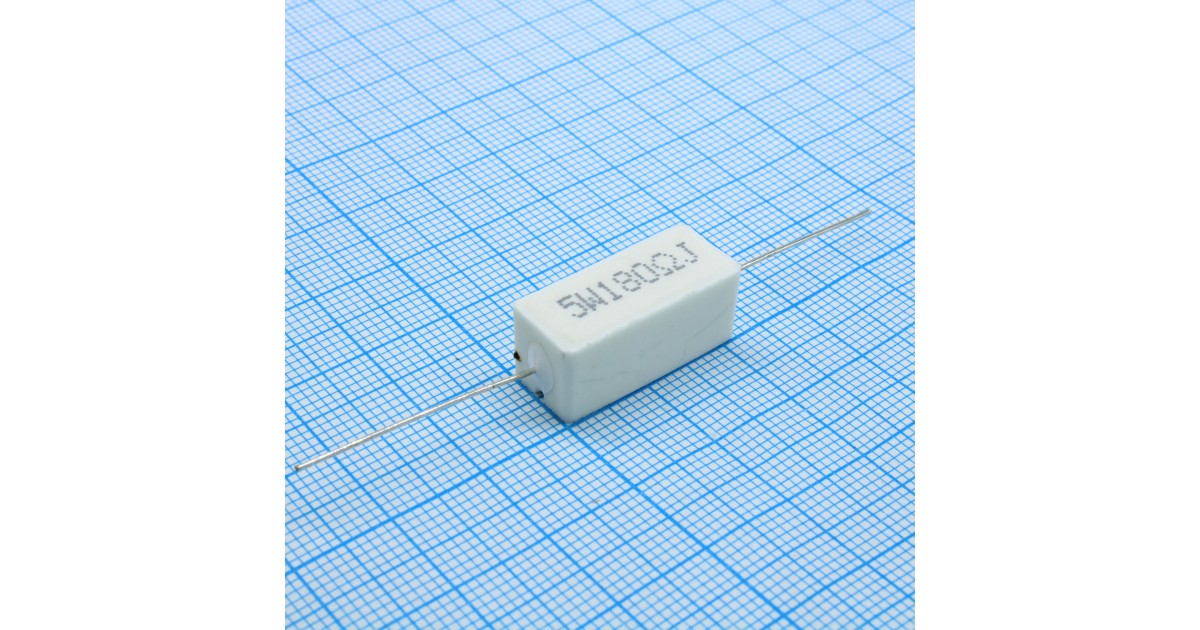 Купить RX27-1 180 ОМ 5W 5% / SQP5 RUICHI оптом в Москве
