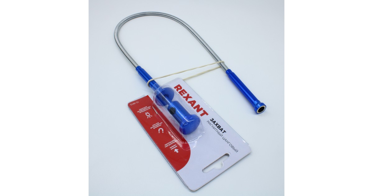 Купить Захват магнитный цанговый 4 лапки, 610мм Rexant оптом в Москве