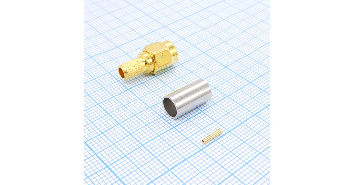 Купить ВЧ разъём RP-SMA-C58P гн. Неизвестно оптом в Москве