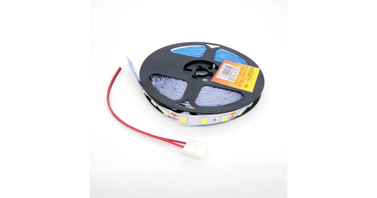 Купить LED-лента 5050 WW/ 60 чипов /5м /12V Ecola оптом в Москве