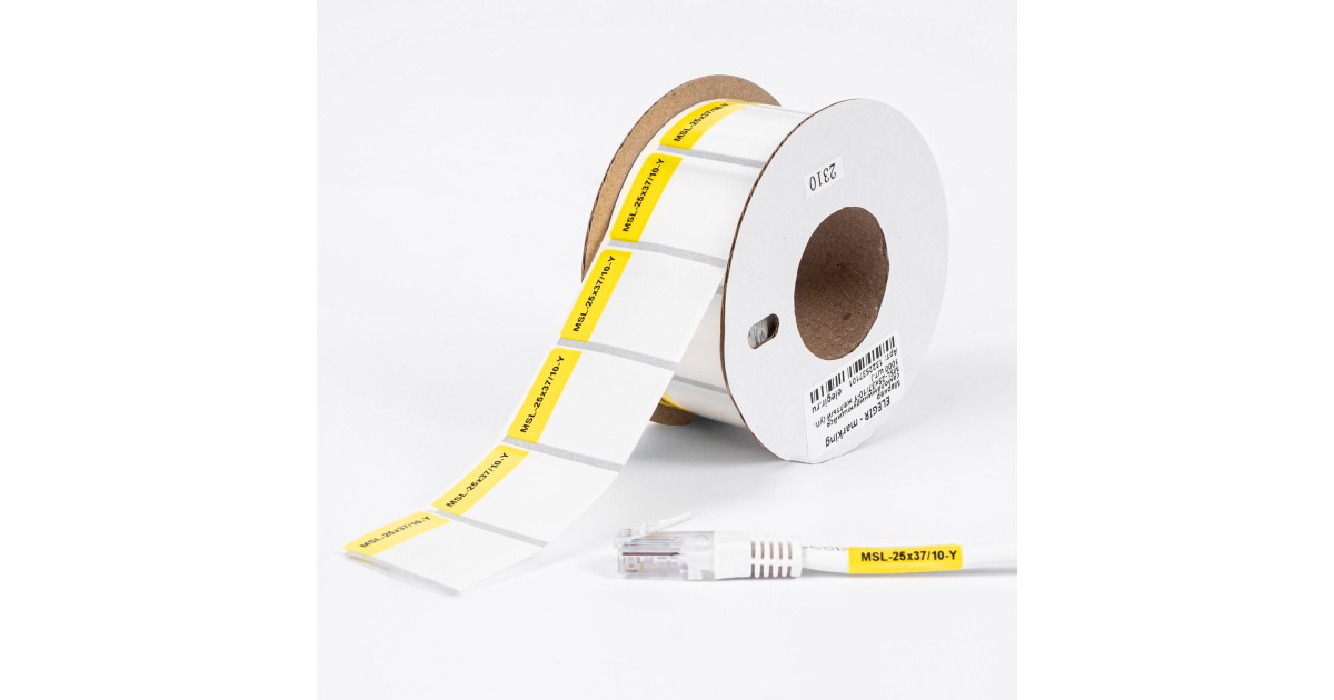 Купить Маркер самоламинирующийся MSL-25x37/10-Y Элегир Маркинг оптом в Москве