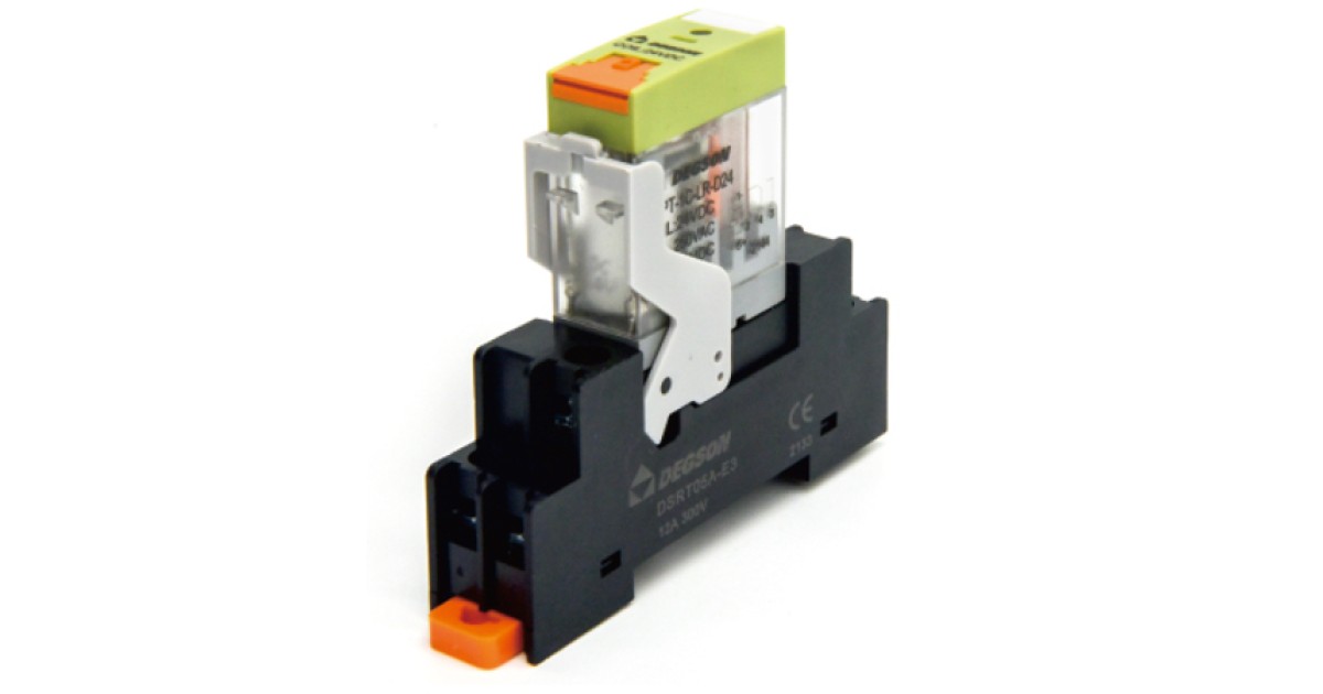 Купить Реле с колодкой DRPTS-1C-LR-A220 Degson оптом в Москве