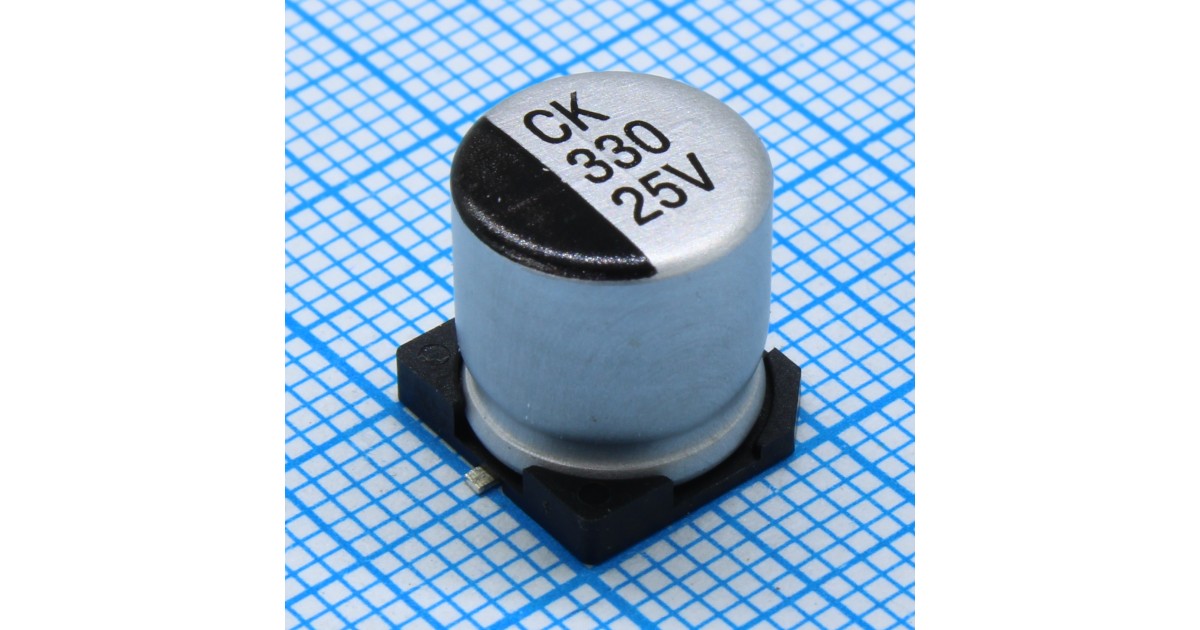 Купить JCK1E331M100105 JB Capacitors оптом в Москве