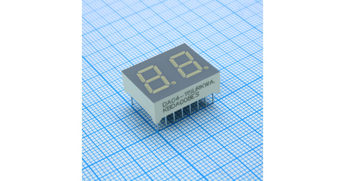 Купить DA04-11SURKWA Kingbright оптом в Москве