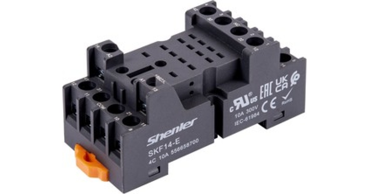 Купить Колодка для реле SKF14-E SHENLER оптом в Москве