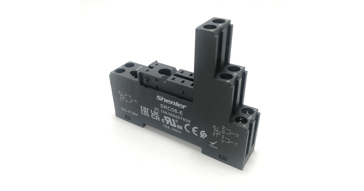 Купить Колодка для реле SRC08-E SHENLER оптом в Москве