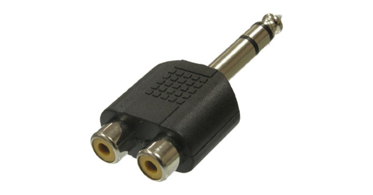 Купить 7-0176 / 6.35 STEREO-2RCA JACK RUICHI оптом в Москве