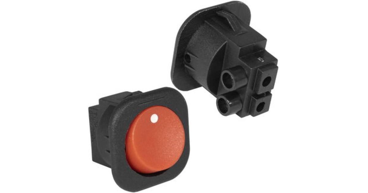 Купить RS-101-7C ON-OFF КРАСНЫЙ RUICHI оптом в Москве