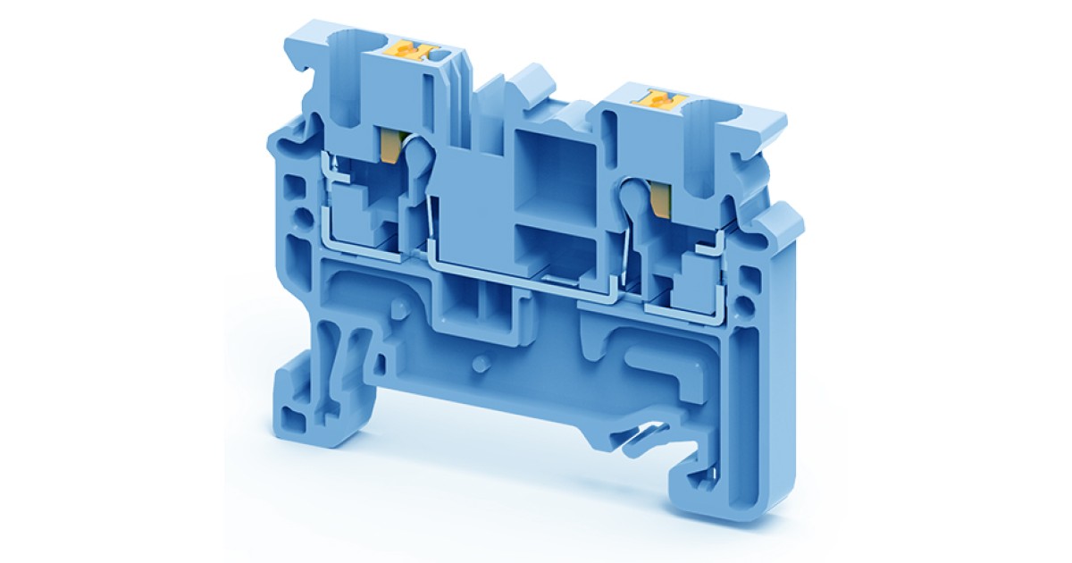 Купить Проходная клемма CP2.5BU ConnectWell оптом в Москве