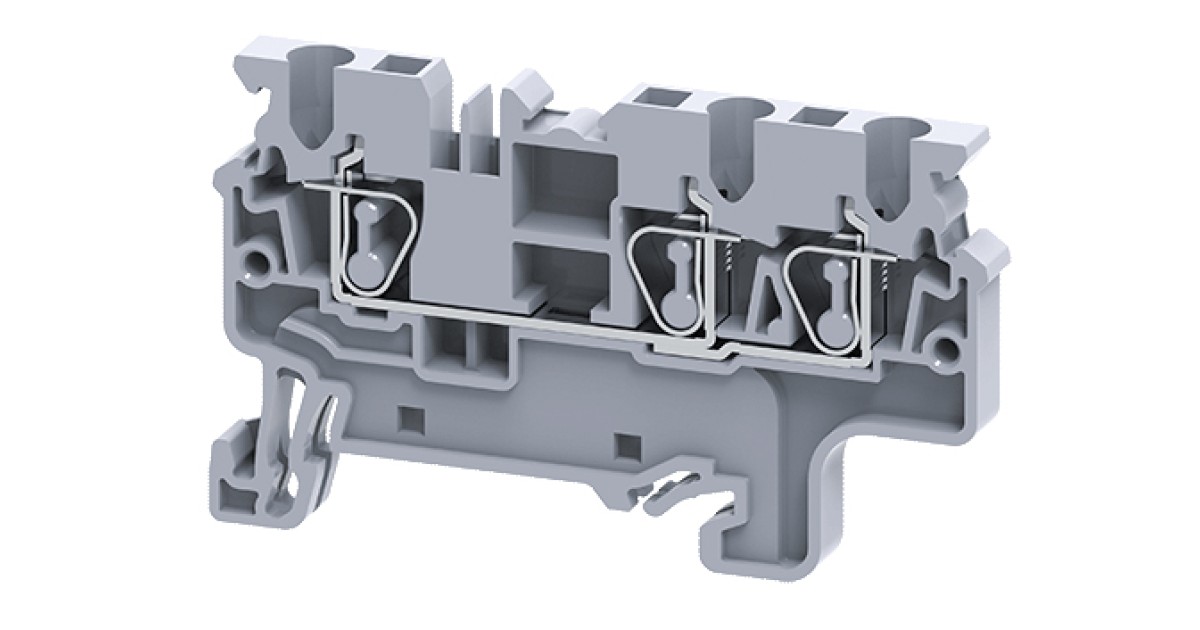 Купить Проходная клемма CX2.5/3 ConnectWell оптом в Москве