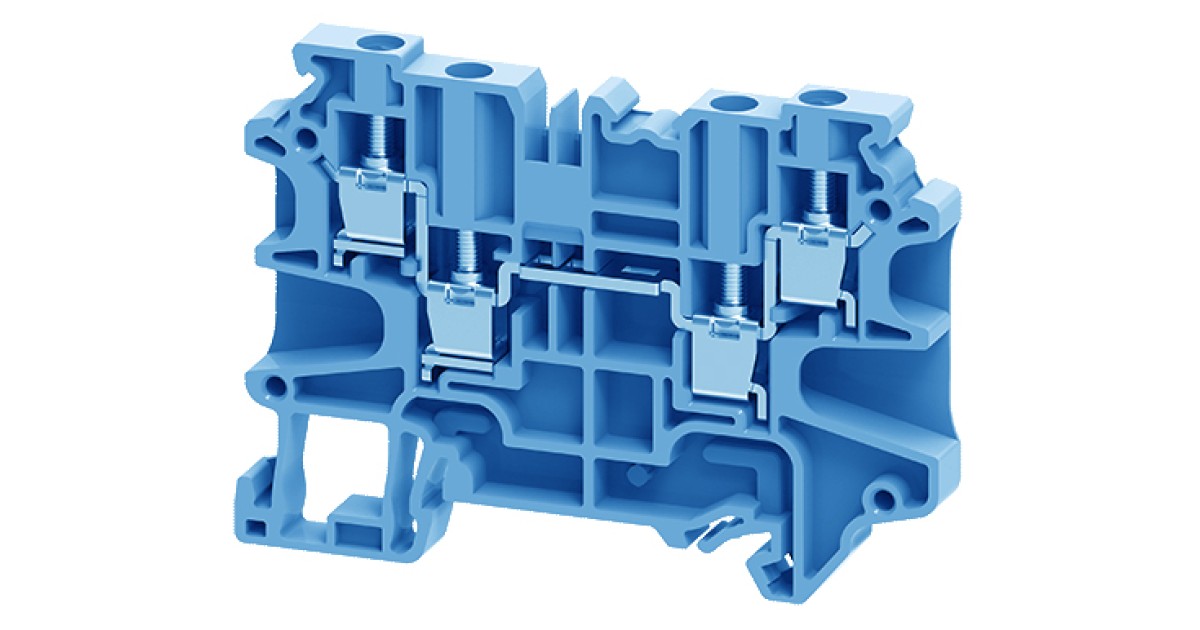 Купить Проходная клемма CY4/4BU ConnectWell оптом в Москве